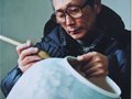 姜湾老街的釉下五彩瓷传承人——陈扬龙