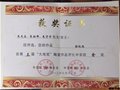 朱文立汝瓷作品《弦纹瓶》喜获第三届“大地奖”金奖