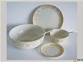 尹干的日用陶瓷设计生涯——为山东硅院设计的《缠枝牡丹》和《菊花》餐具画面